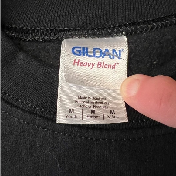 GROGGY DOG UNISEX BLACK SWEATSHIRT SIZE YOUTH MEDIUM - Picture 5 of 6